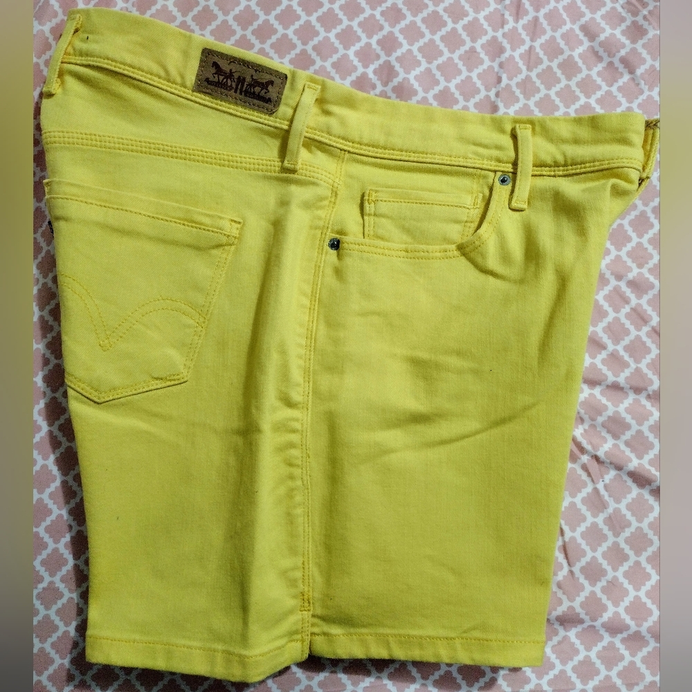 Yellow Women's Shorts